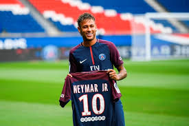 Neymar con el PSG